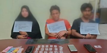 Satres Narkoba Polres Merangin Tangkap Tiga Orang  Pengedar Narkotika 