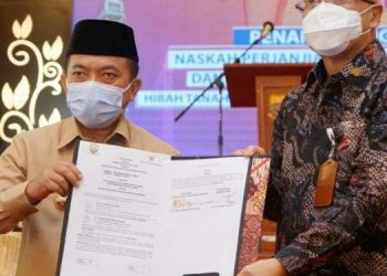 Pemprov Jambi Hibahkan Tanah Kepada BKN RI
