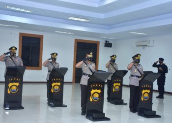 Kapolda Jambi Pimpin Sertijab Jabatan Dirreskrimsus, Kapolres Batanghari dan Kapolres Merangin