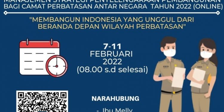 BPSDM Kemendagri Gelar Diklat Manajemen Strategi Penyelenggaraan Pembangunan bagi Camat di Wilayah Perbatasan Antarnegara 