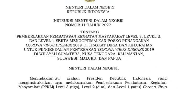 PPKM diperpanjang, Kabupaten Merangin Masih Berstatus di Level 2