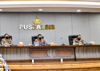 Arahan Kapolri ke Jajaran : Lakukan Evaluasi dan Tingkatkan Akselerasi Vaksinasi