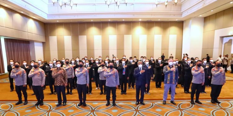 Hadiri Senior Level Meeting, Kapolri Tekankan Densus 88 Kembangkan Kemampuan Hadapi Tantangan