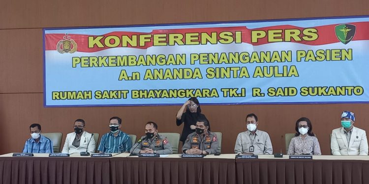 RS Polri Bentuk Tim Berisikan Ahli dan Pakar Untuk Kesembuhan Sinta Aulia Anak Penyandang Tumor Kaki