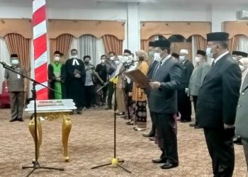 Sekda Merangin Lantik Sebanyak 72 Pejabat Administrasi dan Kepala Sekolah 