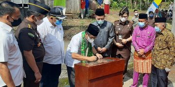 Kampung Restorative Justice Desa Sekancing diresmikan Kejati Jambi