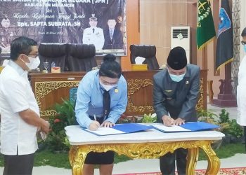 Bupati H.Mashuri Ikut Saksikan Peresmian Kantor JPN Merangin