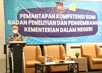 Dorong Transformasi Budaya Kerja Hadapi Era 4.0, Balitbang Kemendagri Internalisasi Nilai BerAKHLAK 