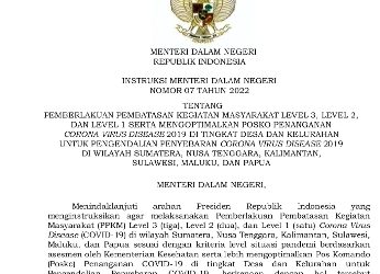 PPKM diperpanjang, Kabupaten Merangin Kembali Naik ke Level 2