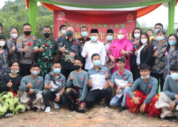 Gubernur Al Haris Letakkan Batu Pertama Pembangunan Klenteng Da Cheng Dian 