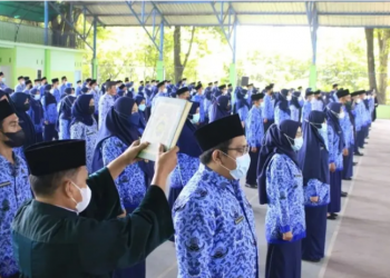 Walikota Fasha Ambil Sumpah dan Kukuhkan 185 PNS