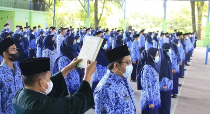 Walikota Fasha Ambil Sumpah dan Kukuhkan 185 PNS