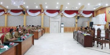 Bupati Pimpin Rapat Pembinaan Percepatan Pelaksanaan Program Tahun 2022