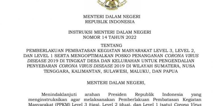 PPKM diperpanjang, Kabupaten Merangin Masih Berstatus di Level 2