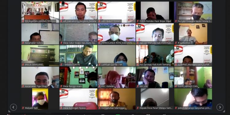 Kemendagri Gelar Webinar Bahas Isu Strategis Pengelolaan Keuangan Desa di Sumatra dan Kalimantan 