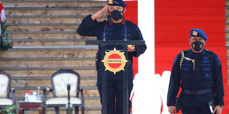 Buka Rakernis, Kapolri Tekankan Brimob Harus Jadi Teladan di Masyarakat dan Institusi