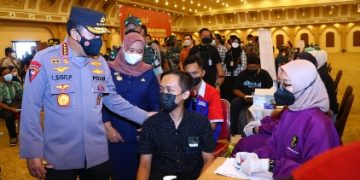 Jelang Ramadan, Kapolri Kejar Target Akselerasi Vaksinasi Booster