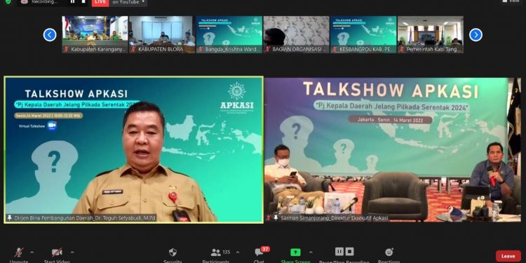 Kawal Pembangunan Daerah yang Berkelanjutan, Dirjen Bina Bangda Tekankan Penyusunan RPD 2023-2026