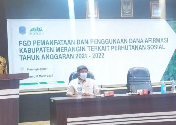 Bupati Merangin : Hutan Lestari Masyarakatnya Sejahtera