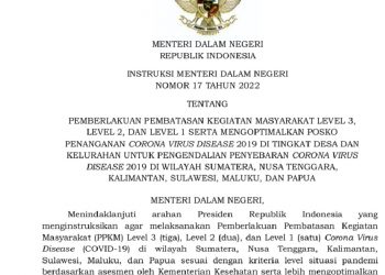 PPKM Kembali diperpanjang, Kabupaten Merangin Masih Berstatus Level 2