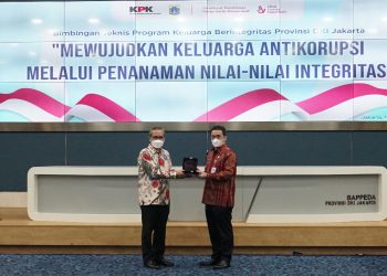Tanamkan Nilai Integritas, KPK Bimtek Keluarga Berintegritas bersama Pejabat Pemprov DKI Jakarta