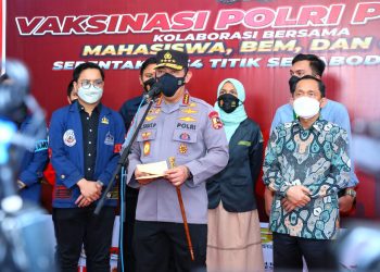 Kapolri Kejar Target Vaksin Booster Agar Warga Miliki Kekebalan Jalani Aktivitas Ramadan