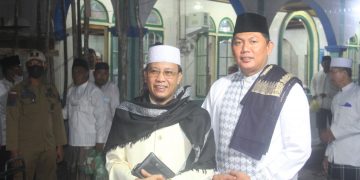 Wabup Tanjab Barat Hadiri Peringatan Isra Mi’raj di Masjid Nurul Ihsan