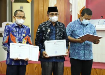 Pemkab Tanjabbarat Raih Tiga Penghargaan dari KPK