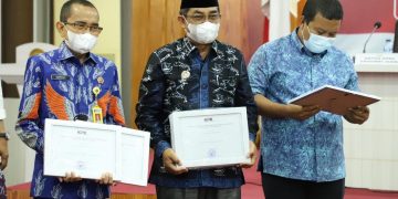 Pemkab Tanjabbarat Raih Tiga Penghargaan dari KPK