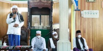 Bupati Anwar Sadat Dampingi Wagub Hadiri Haul Syech Abdul Qodir Al Jailani di Desa Bram Itam