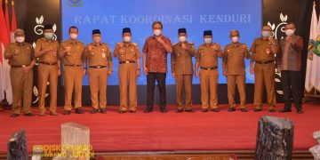 Wabup Muaro Jambi Hadiri Rakor Kenduri Swarna Bumi Peradaban Sungai Batanghari