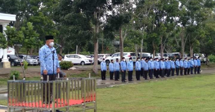 Sekda Muaro Jambi Jadi Irup Peringati HKN