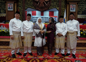Bupati Masnah Hadiri Rapat Paripurna HUT Provinsi Jambi ke 65