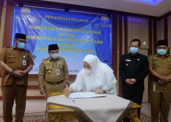 Pemkab Muaro Jambi Hibahkan Tanah 11 Hektar