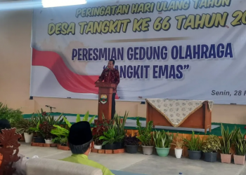 Wabup Muaro Jambi Hadiri HUT Desa Tangkit ke-66
