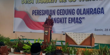 Wabup Muaro Jambi Hadiri HUT Desa Tangkit ke-66