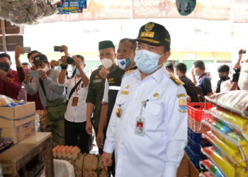 Gubernur Al Haris Sidak ke Pasar Tradisional