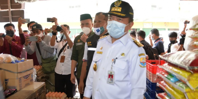 Gubernur Al Haris Sidak ke Pasar Tradisional