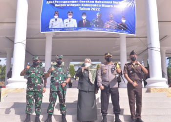 Pemkab Muaro Jambi Canangkan Vaksinasi 1000 Desa