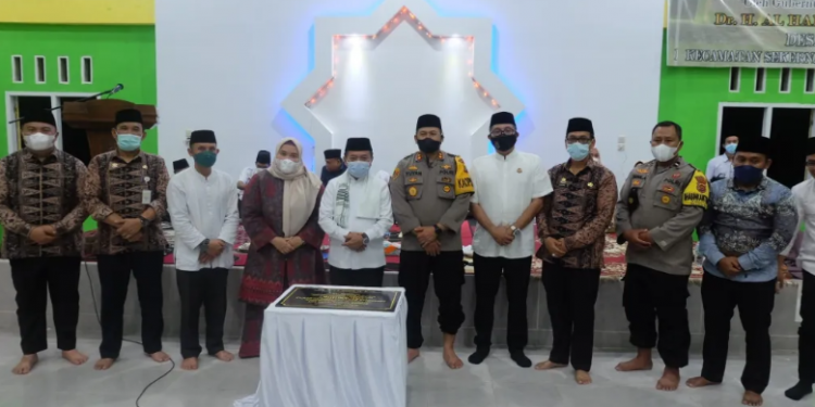 Bupati Masnah Hadiri Peresmian Rumah Tahfidz Al-Amin