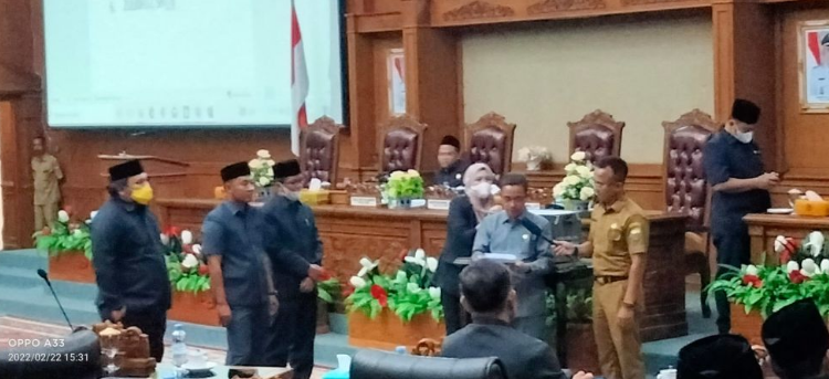 DPRD Muarojambi Gelar Paripurna Pemilihan Ketua dan Waka DPRD Muarojambi