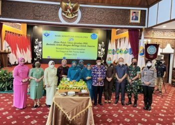 Wagub Sani Harap Kader PKK Lebih Kreatif dan Inovatif