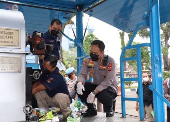Kapolda Jambi Pimpin Pemusnahan Barang Bukti Shabu Sebanyak 7,7 kg