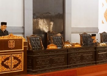 DPRD Merangin Gelar Rapat Paripurna Dengarkan Penyampaian LKPJ Bupati Tahun 2021