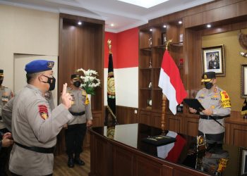 Kapolda Jambi Pimpin Pelantikan Dirpolairud