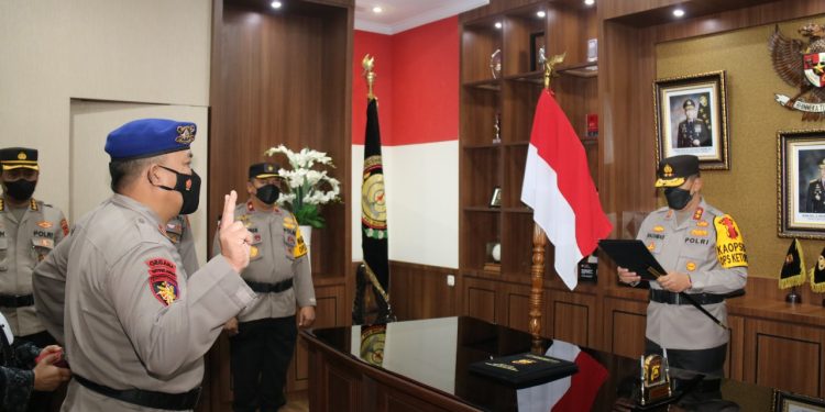 Kapolda Jambi Pimpin Pelantikan Dirpolairud