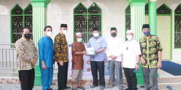 Sambut Bulan Suci Ramadhan, Bupati Tanjabbar Tinjau Kesiapan Masjid Pastikan Ibadah Mematuhi Prokes