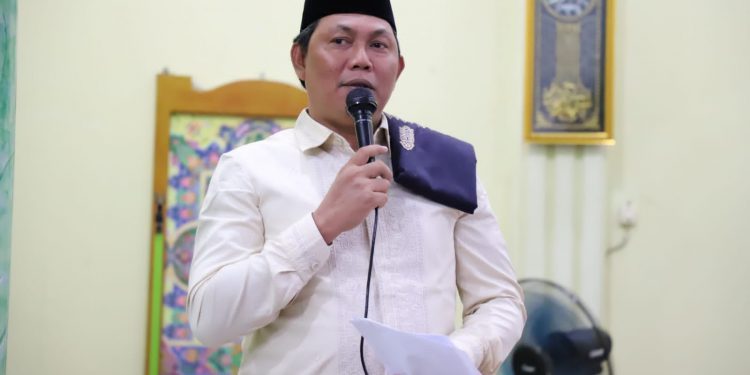 Wabup Hairan Bersama Tim Safari Ramadhan Kunjungi Desa Pasar Senin