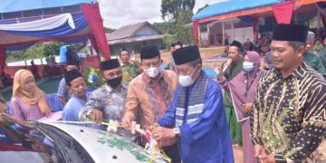Wabup BBS Dampingi Wagub Jambi Hadiri Isra Mi’raj di Bahar Selatan