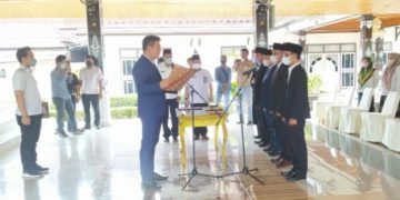 Bupati Fadhil Arief Lantik 4 ASN di Lingkup Pemkab Batanghari